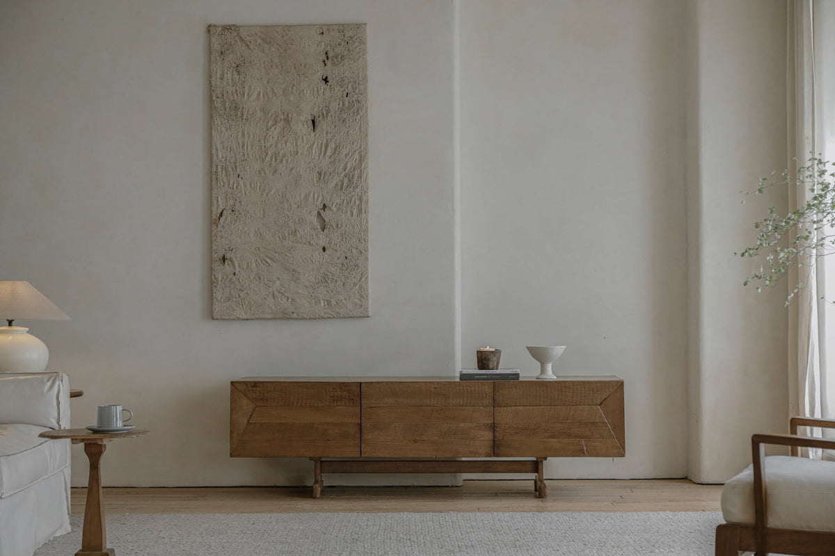 How to Create a Japandi Living Room With Natural Furniture and Soft Textures