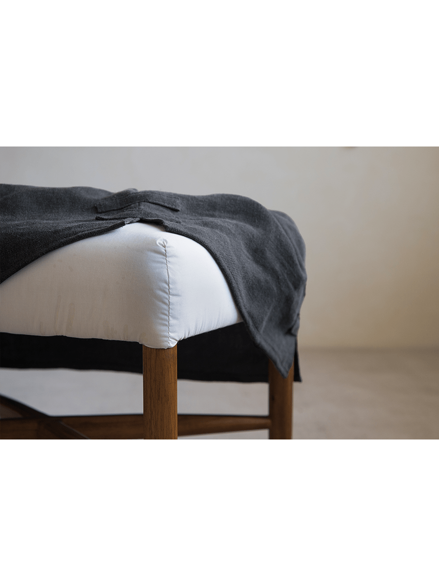 Crabby Slipcover Stool - ZM Home