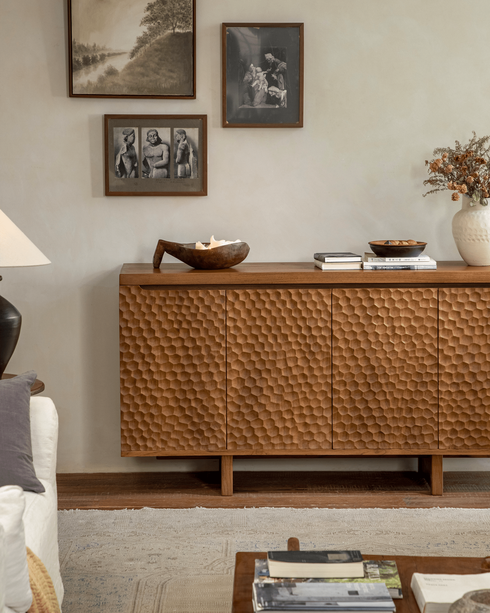 NO.4 Honeycomb Sideboard - ZM Home