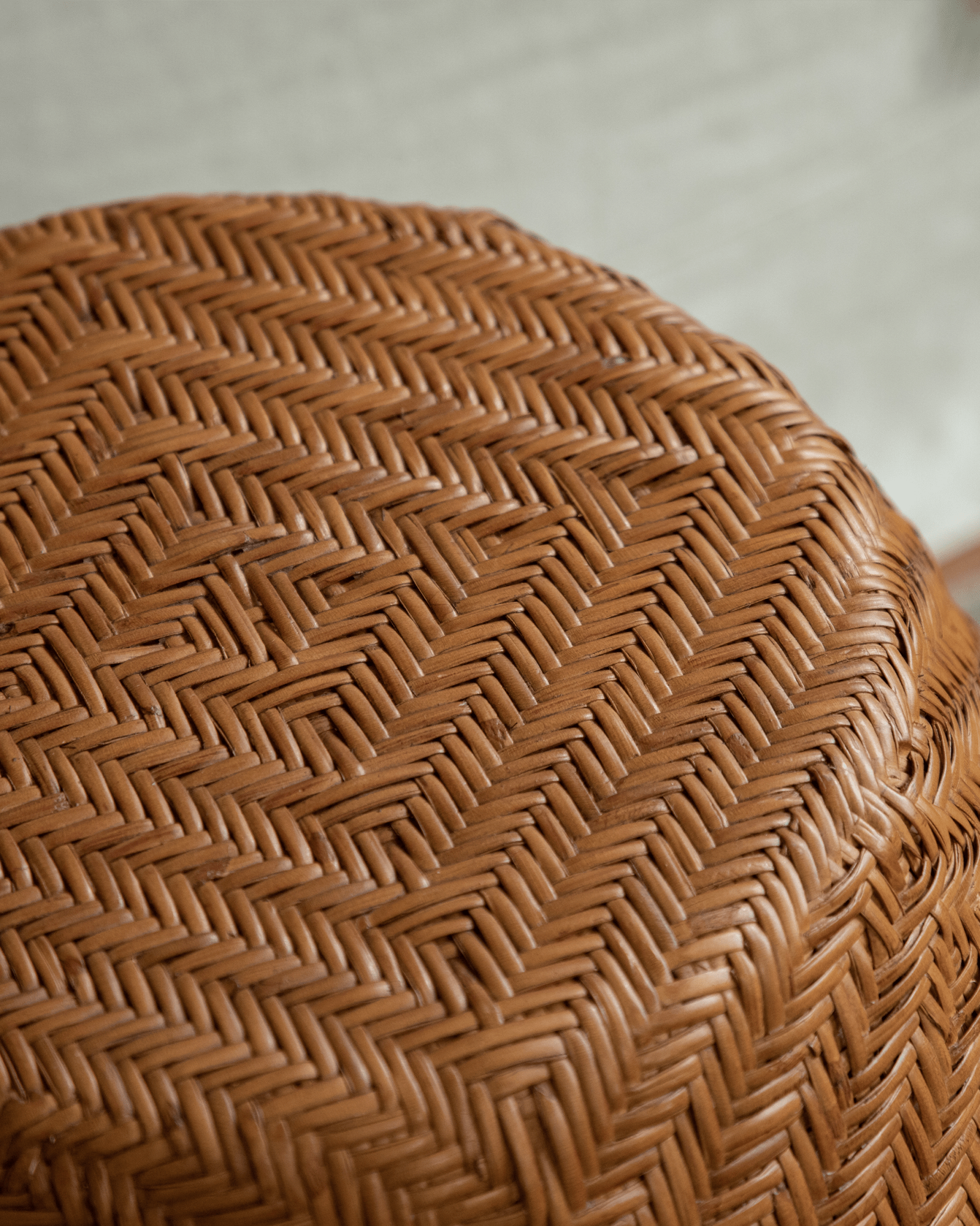 Drum Rattan Side Table - ZM Home