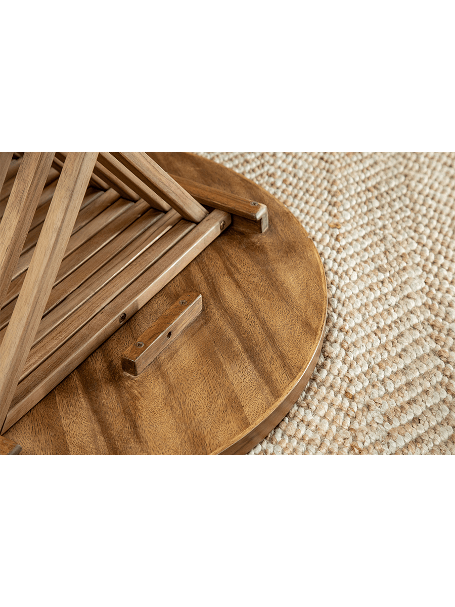 Folding Coffee Table with Tabletop - ZM Home