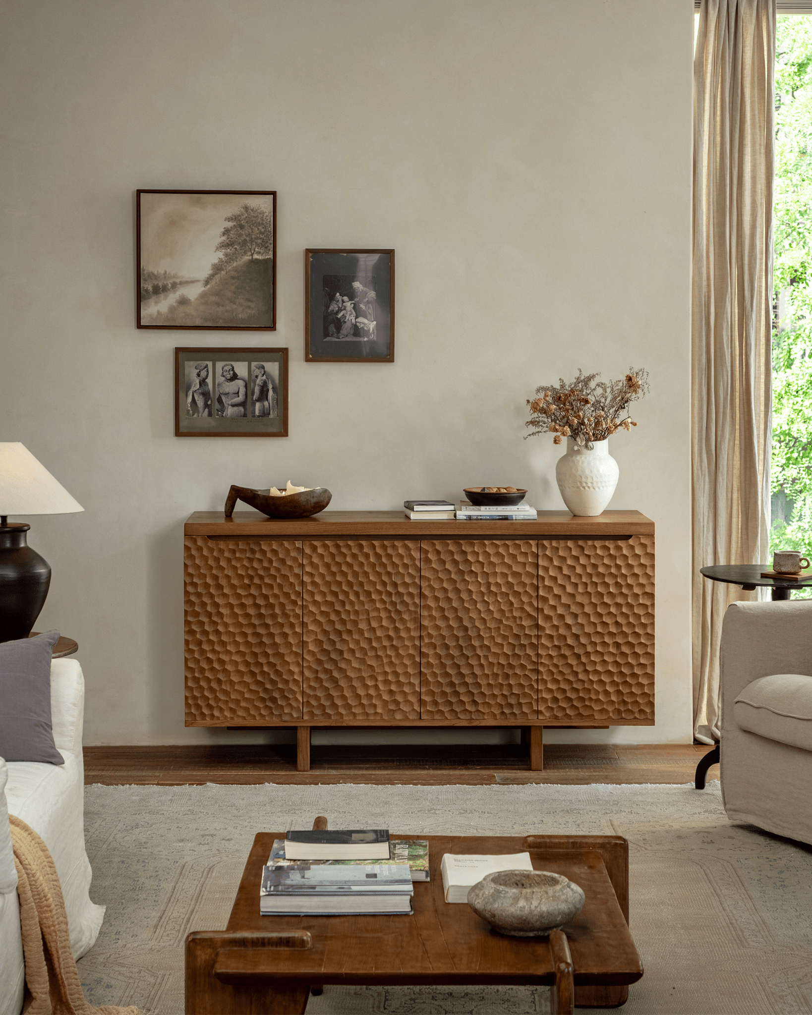 NO.4 Honeycomb Sideboard - ZM Home