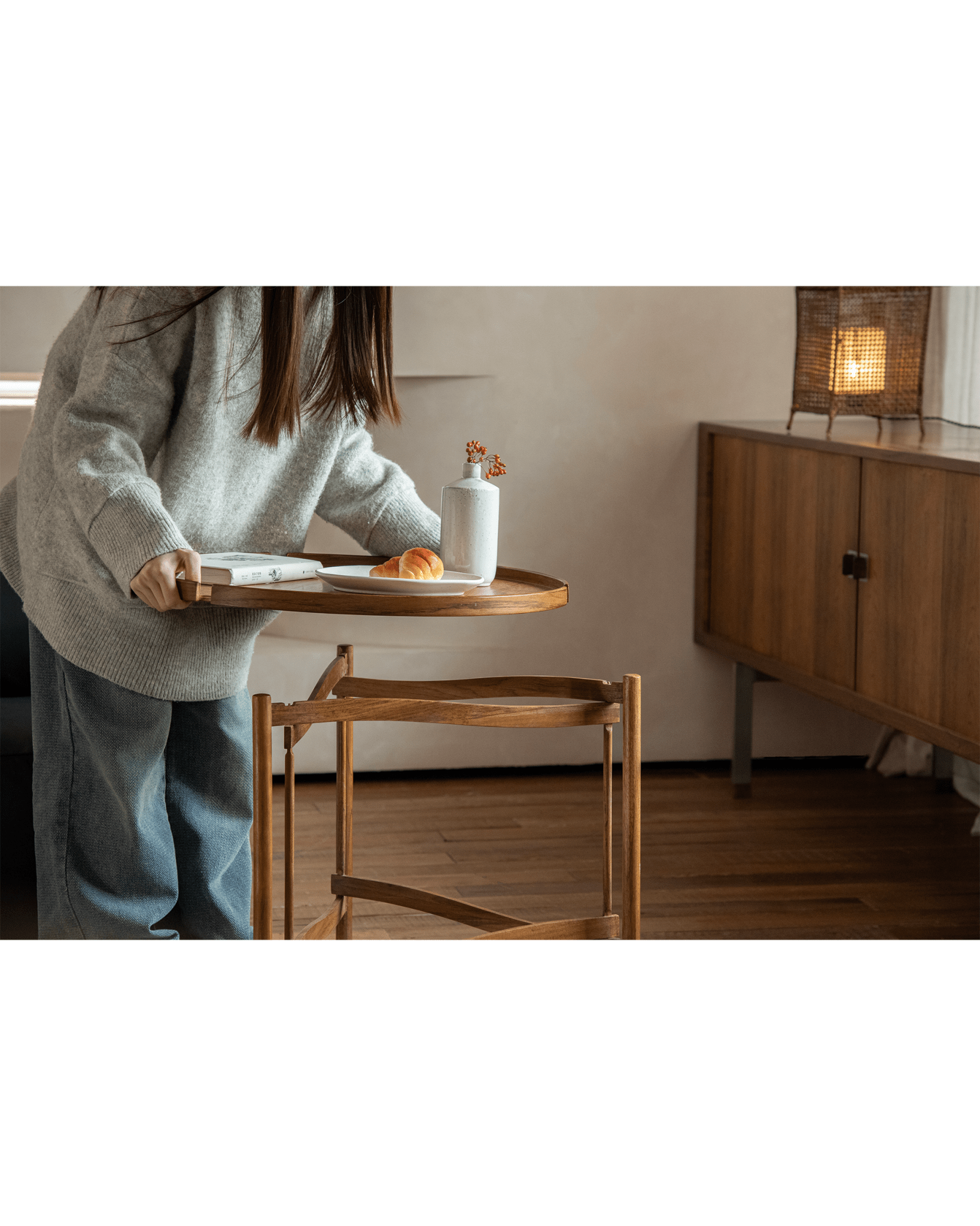 Hansen Tray Side Table - ZM Home