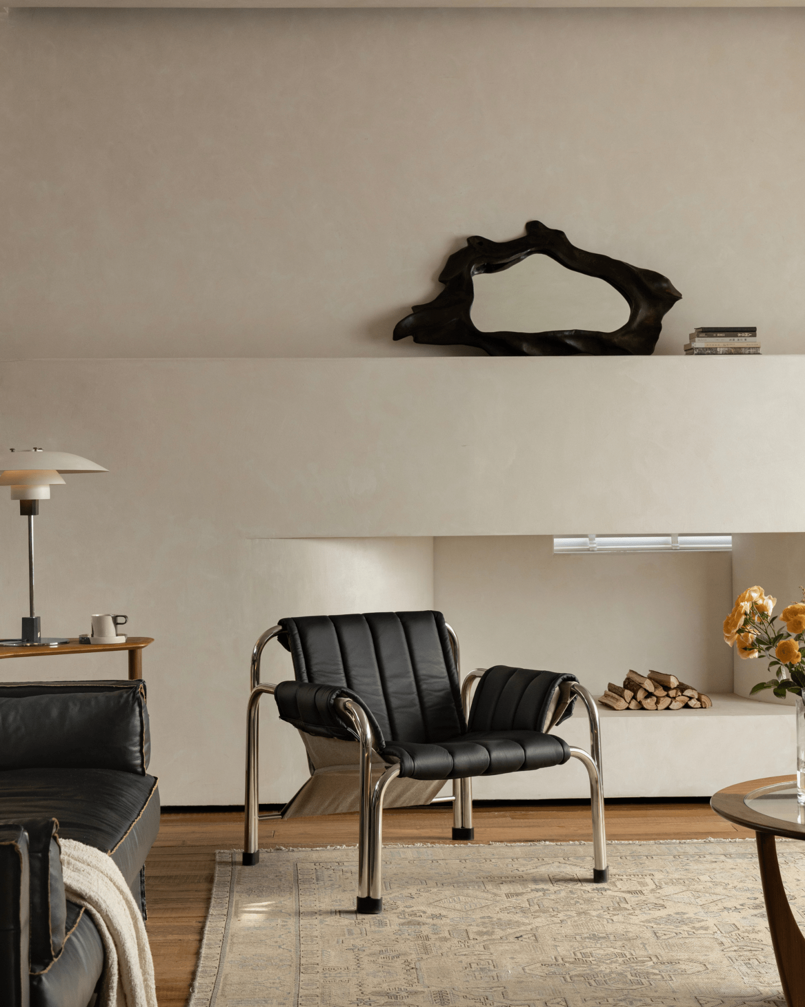 U - Shaped Lounge Chair - ZM Home