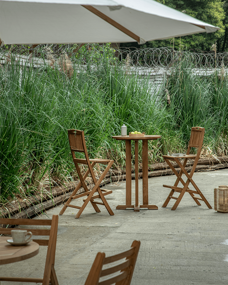 Outdoor Bar Chair and Table Set - ZM Home
