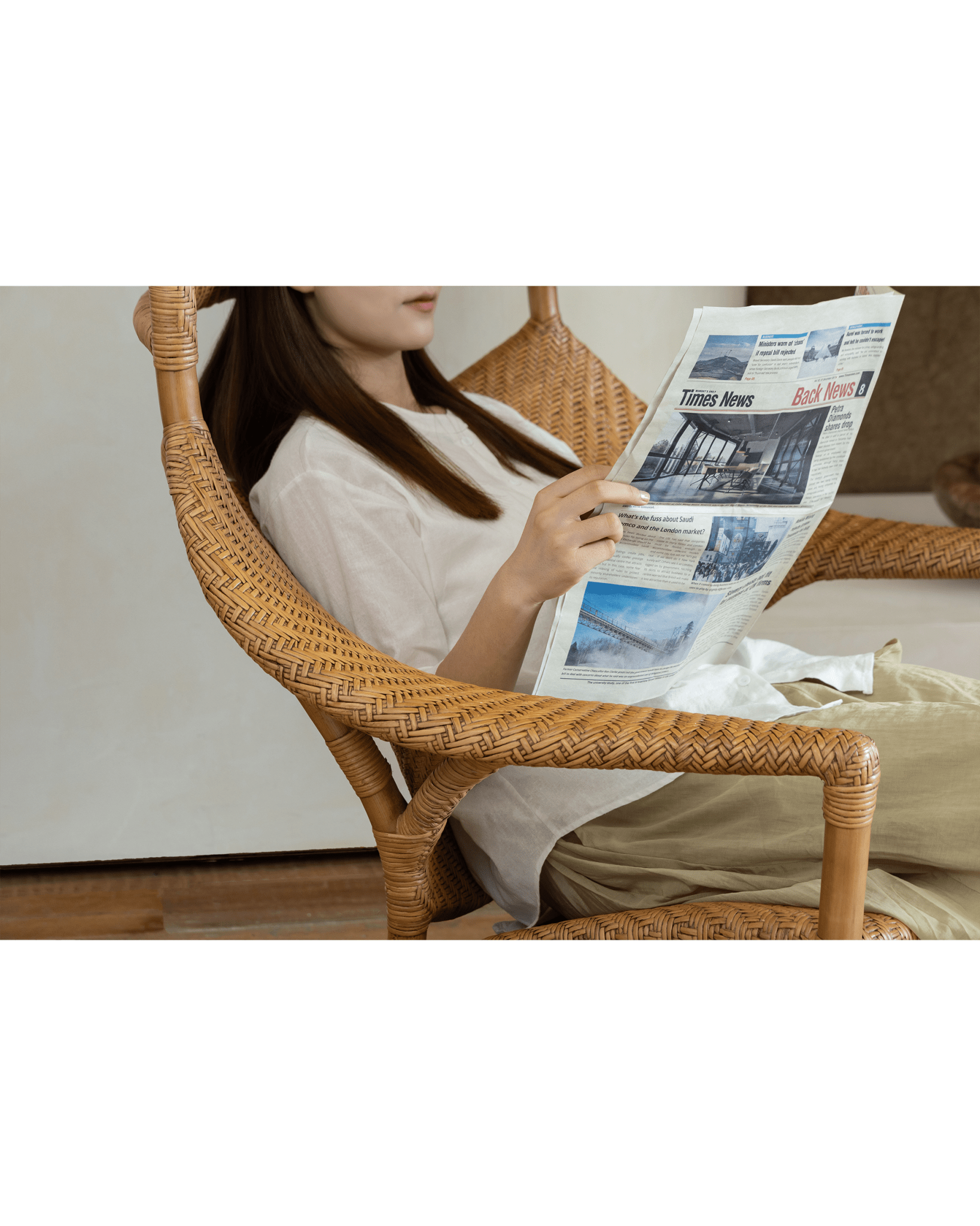 Batman Rattan Lounge Chair - ZM Home