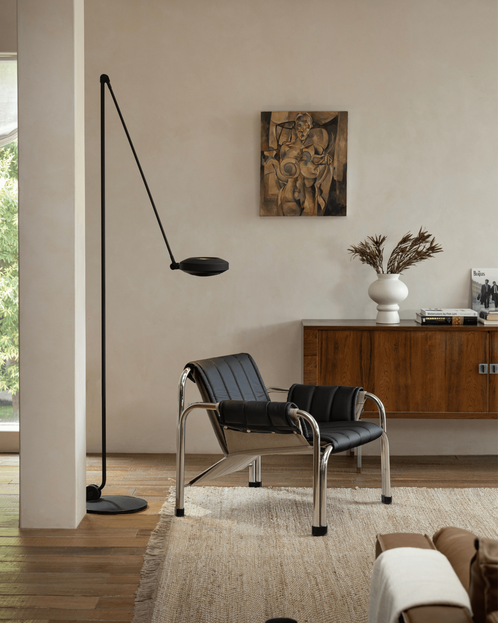 U - Shaped Lounge Chair - ZM Home