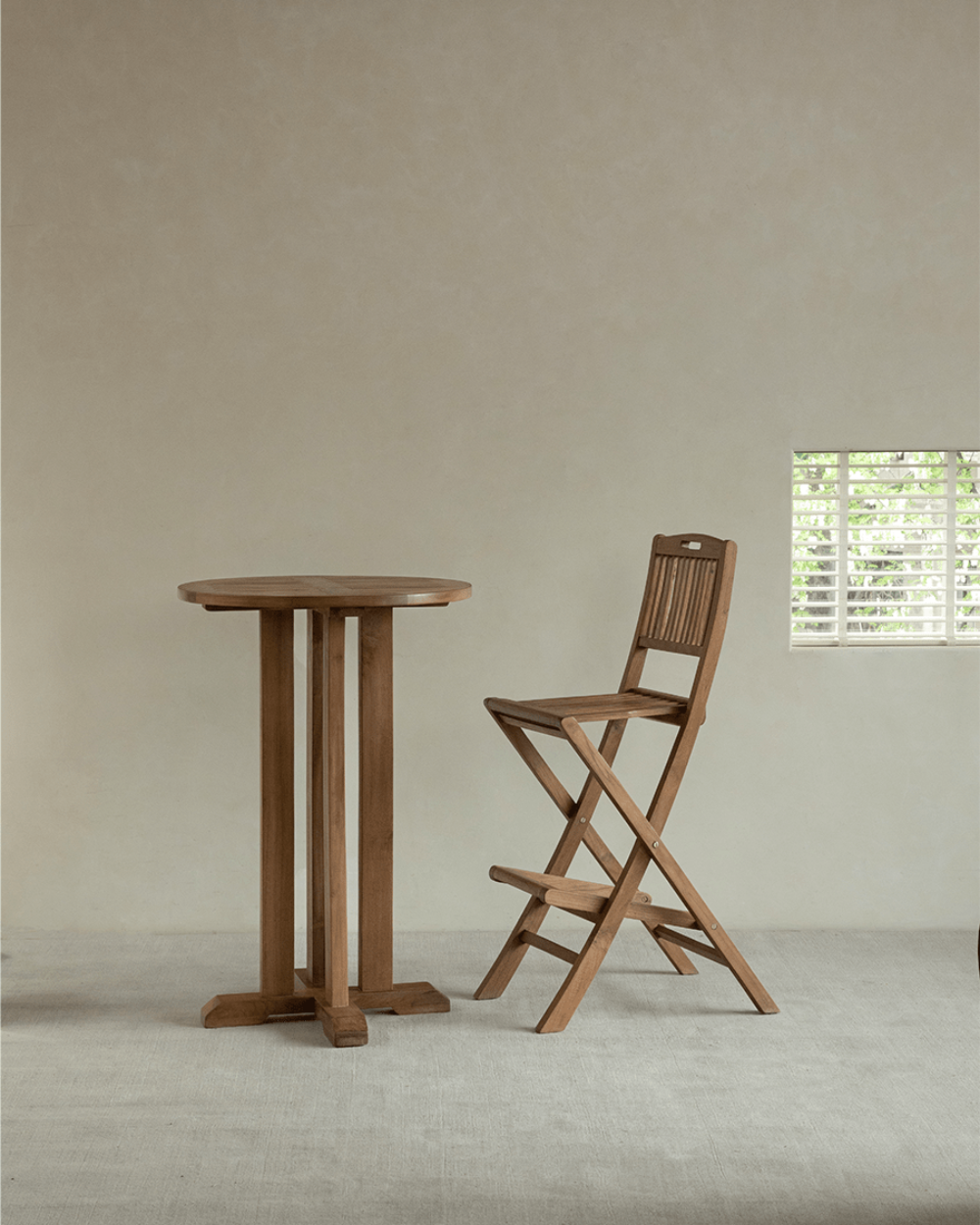 Outdoor Bar Chair and Table Set - ZM Home