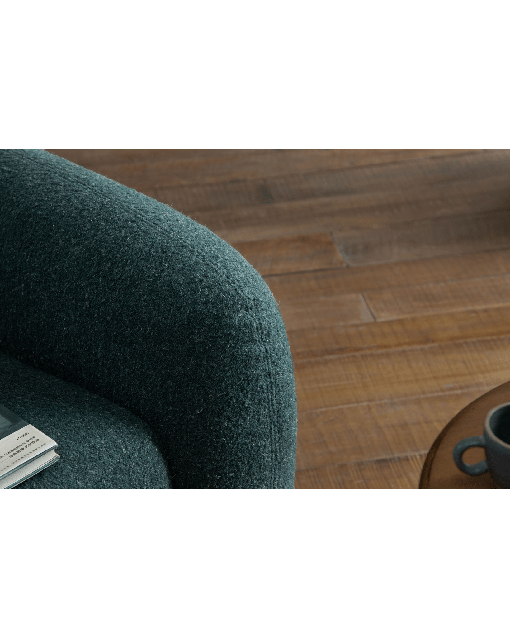 Gestein Bouclé Armchair - ZM Home