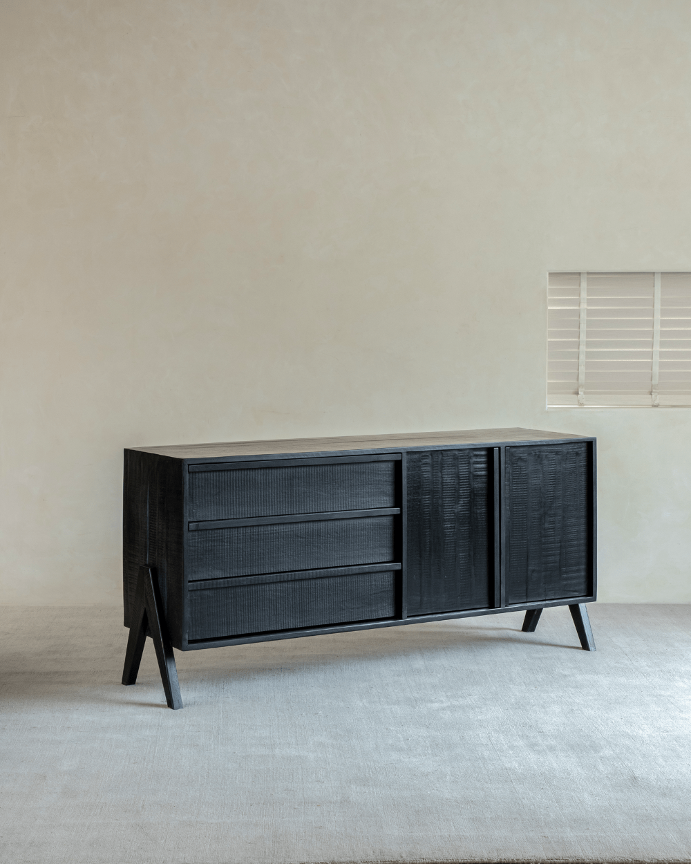 NO.32 Black Sideboard - ZM Home