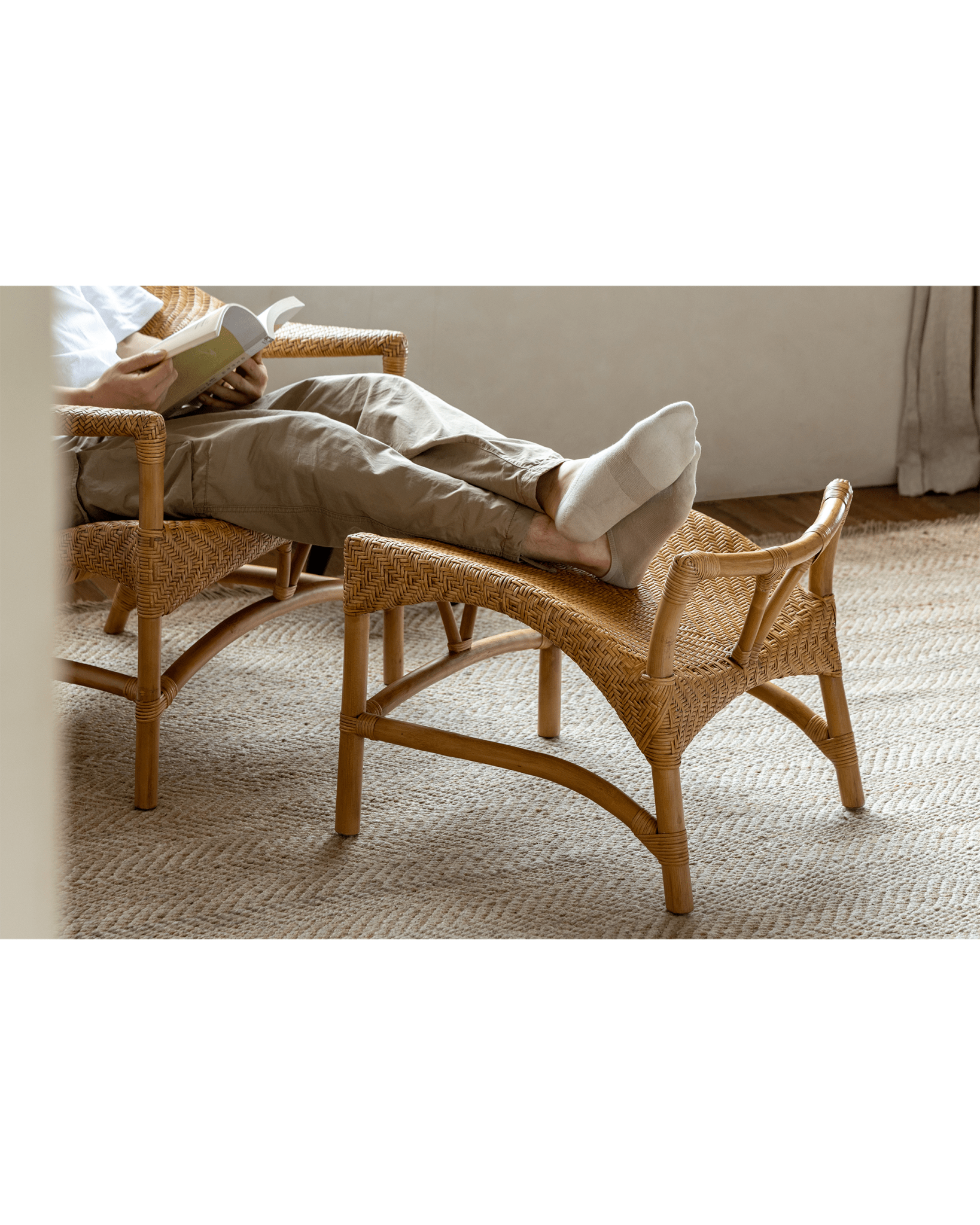 Batman Rattan Lounge Chair - ZM Home