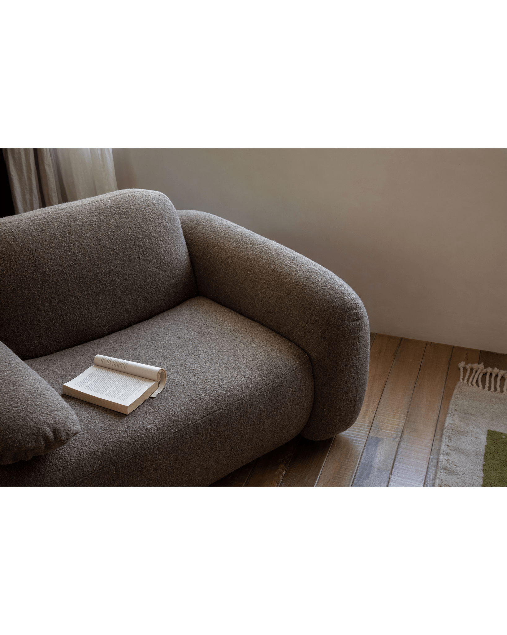 Gestein Bouclé Armchair - ZM Home