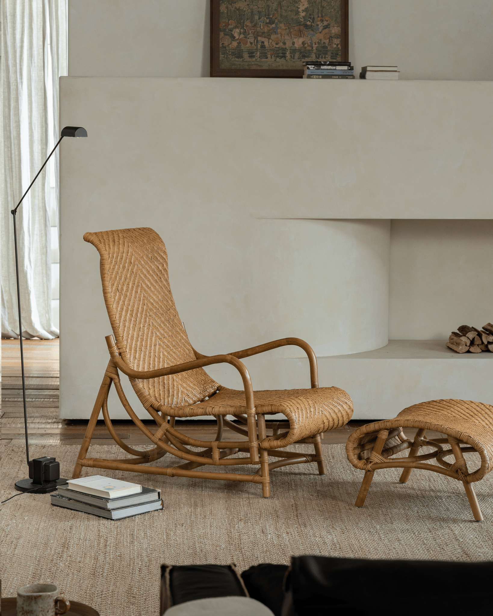 Nalgae Rattan Lounge Chair - ZM Home
