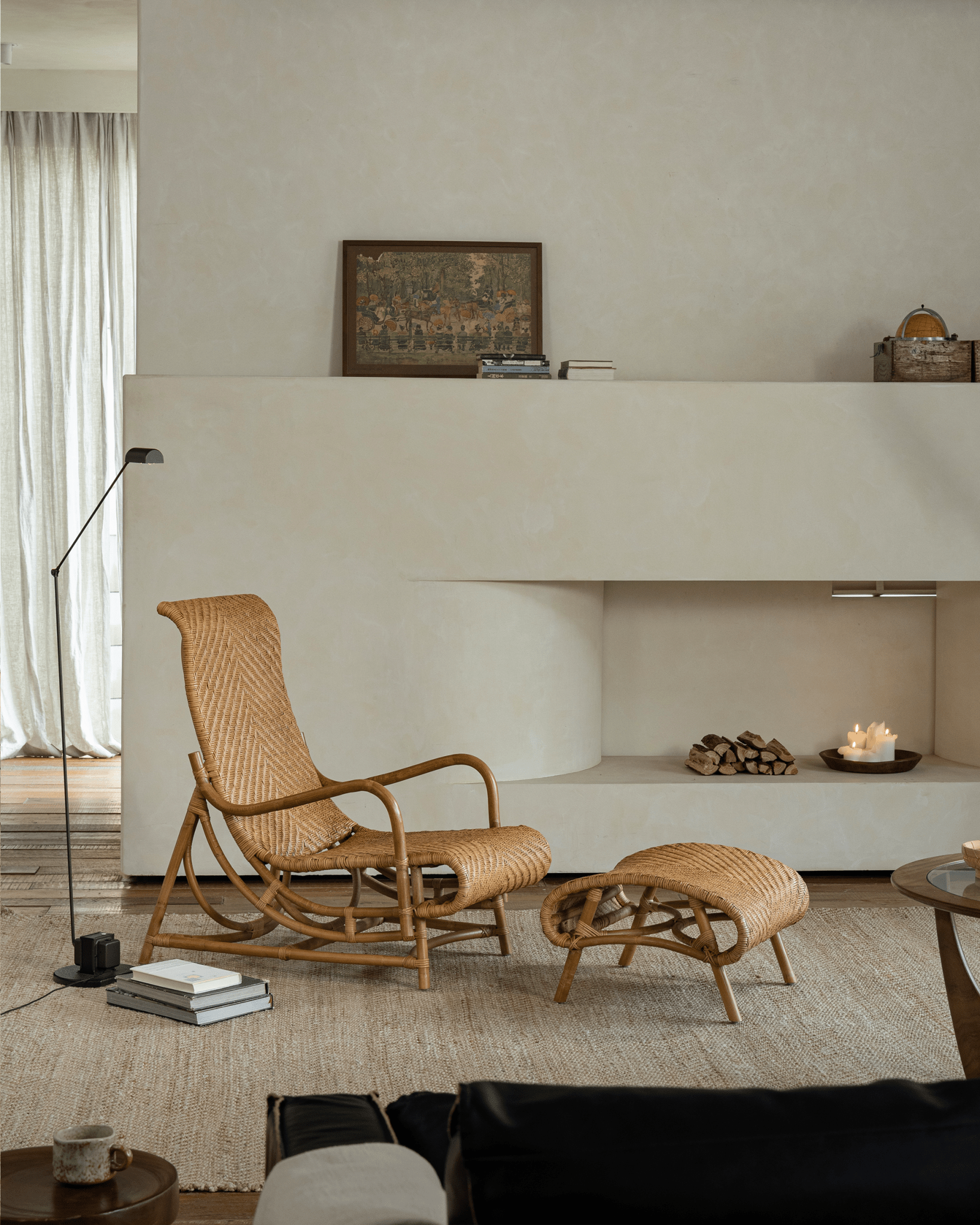 Nalgae Rattan Lounge Chair - ZM Home