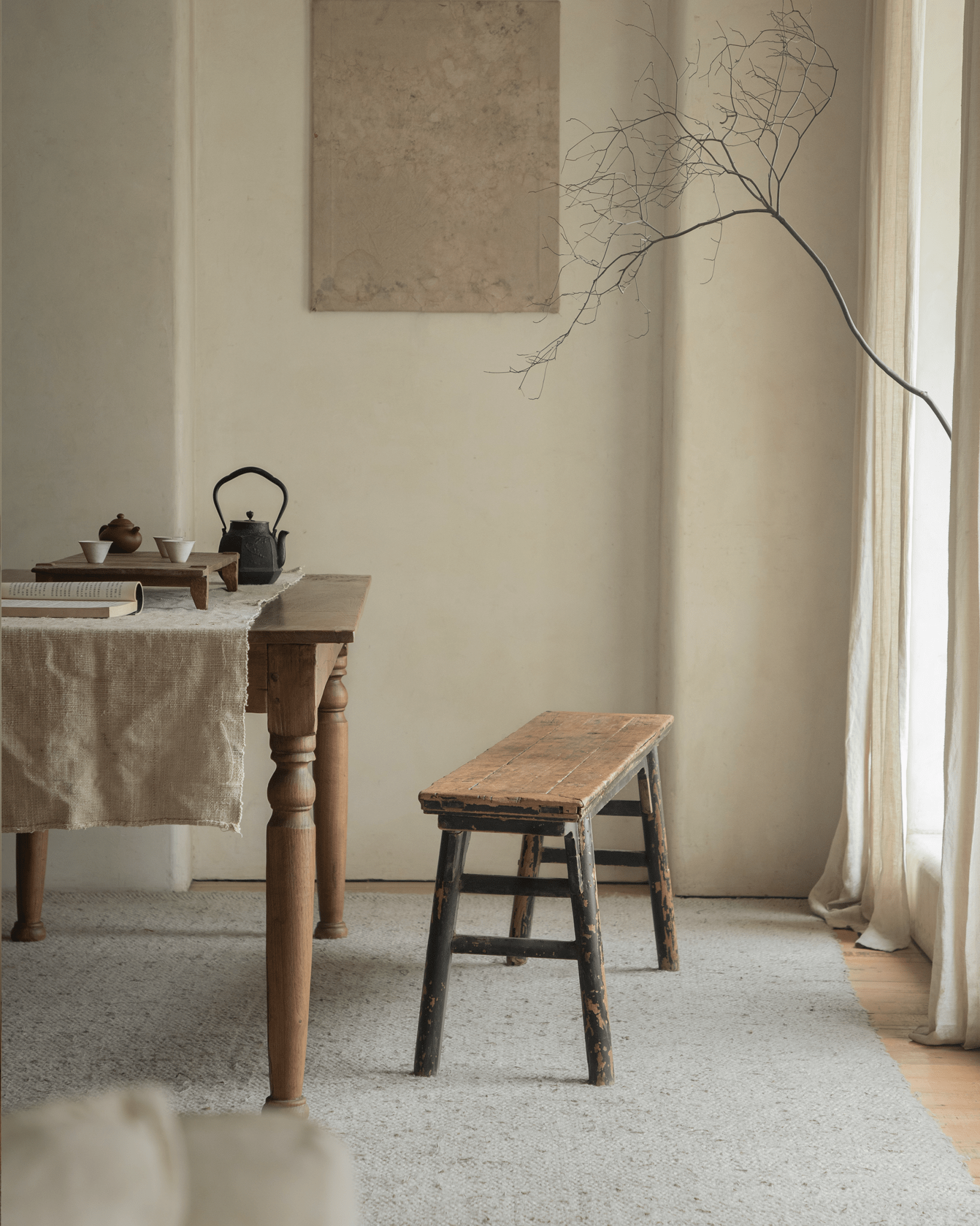 Chinese Antique Console Table - ZM Home