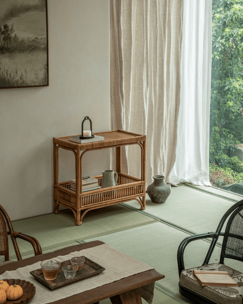 Kaeo Rattan End Table - ZM Home