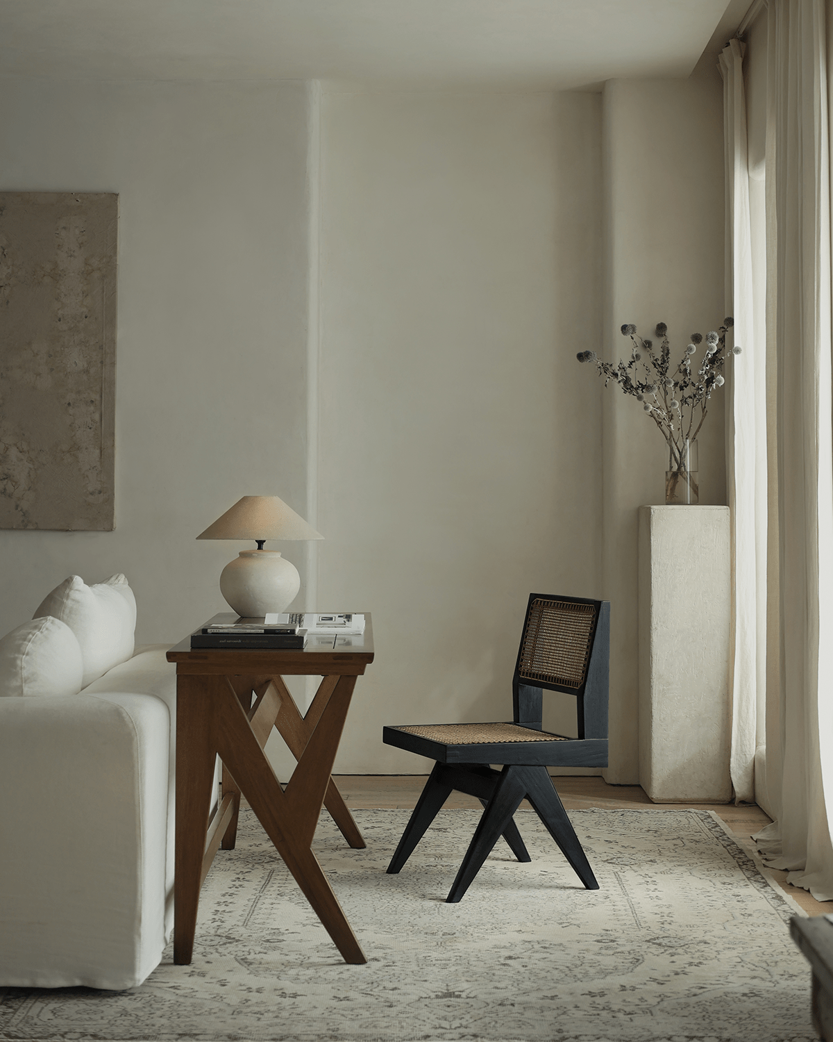 Chandigarh Armless Office Chair - ZM Home