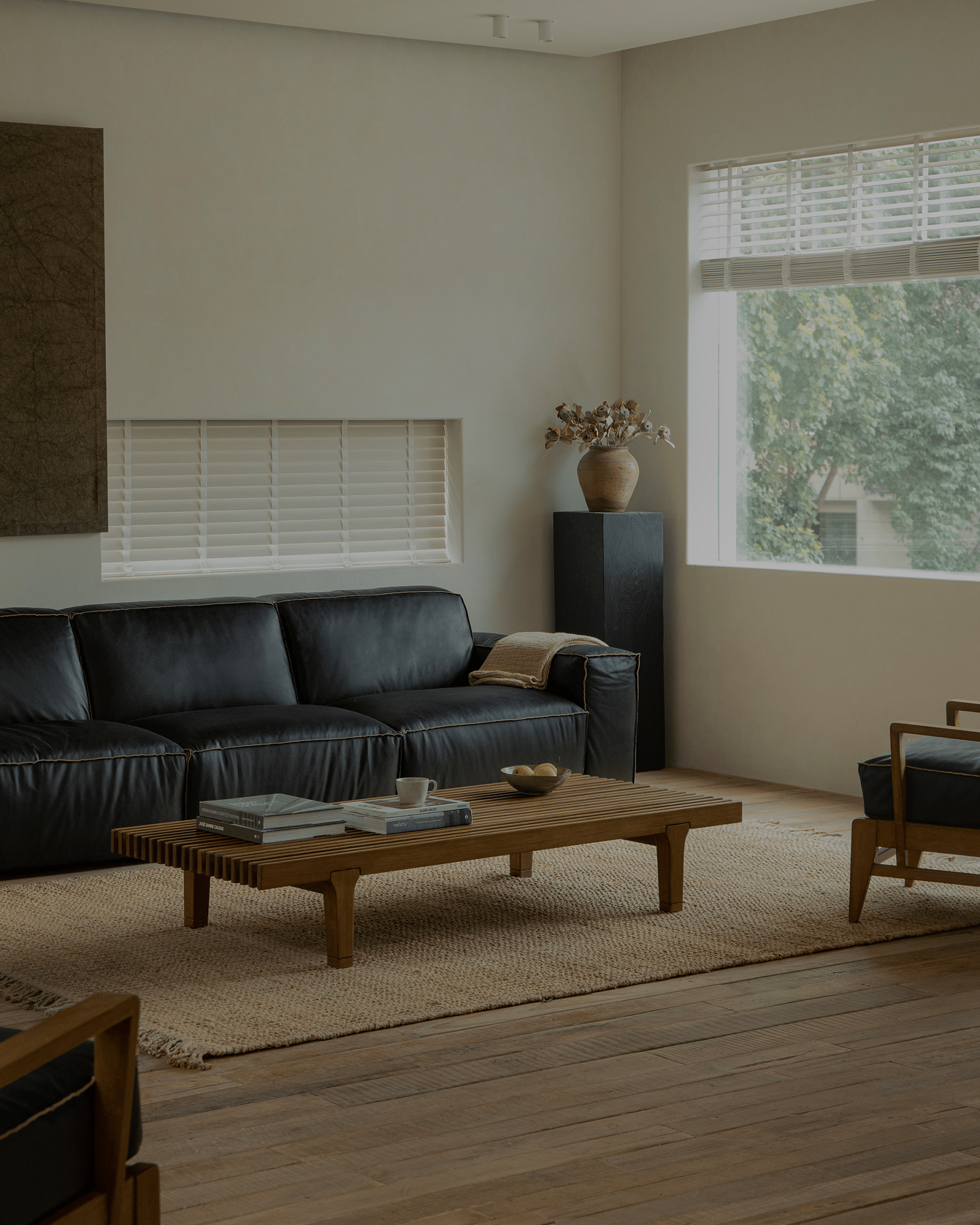 Botan Leather Sectional Sofa - ZM Home