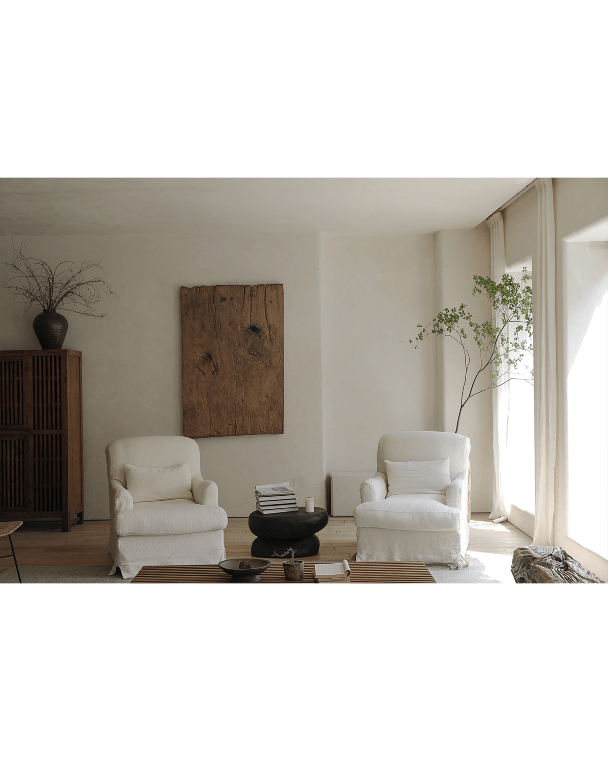 Zone Slipcover Armchair - ZM Home