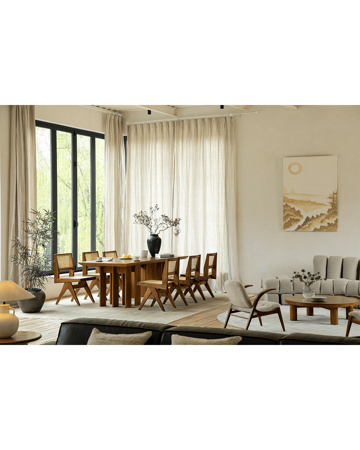 Chandigarh Armless Office Chair - ZM Home