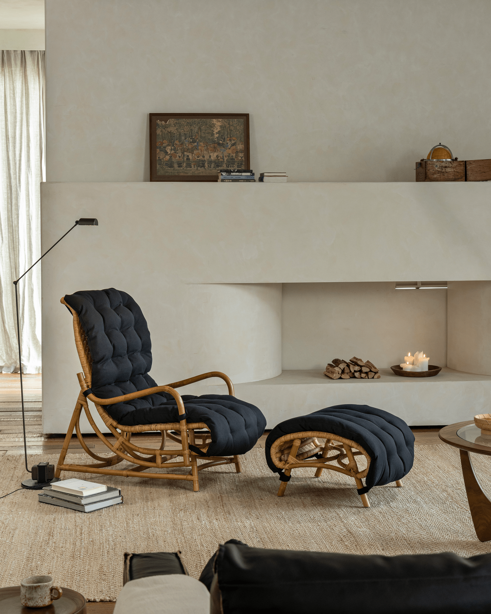 Nalgae Rattan Lounge Chair - ZM Home