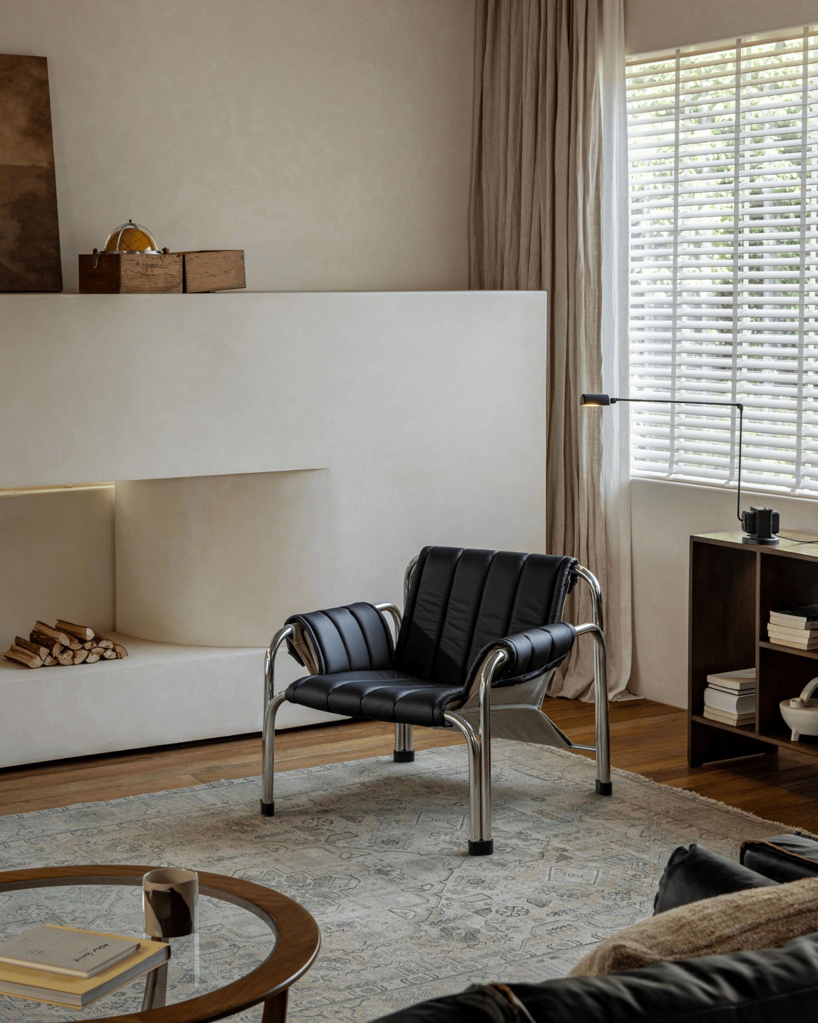 U - Shaped Lounge Chair - ZM Home