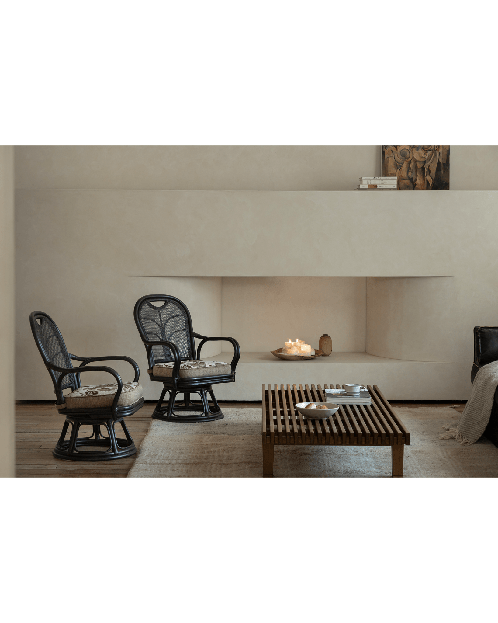 Ray Mini Rattan Swivel Chair - ZM Home