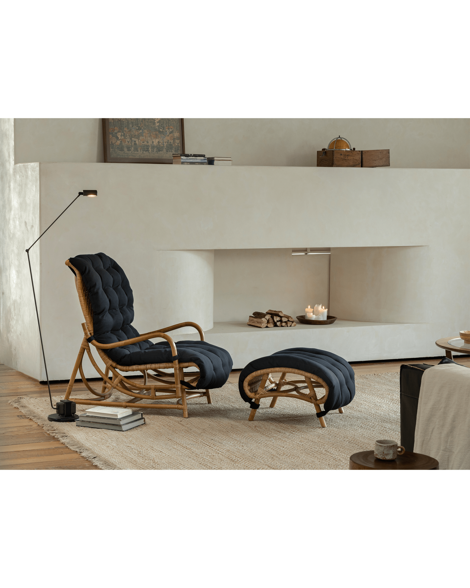 Nalgae Rattan Lounge Chair - ZM Home