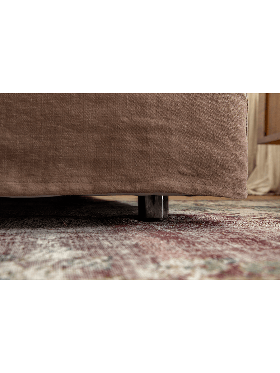 Guni Slipcover Linen Bed - ZM Home