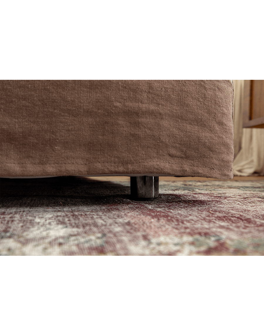 Guni Slipcover Linen Bed - ZM Home