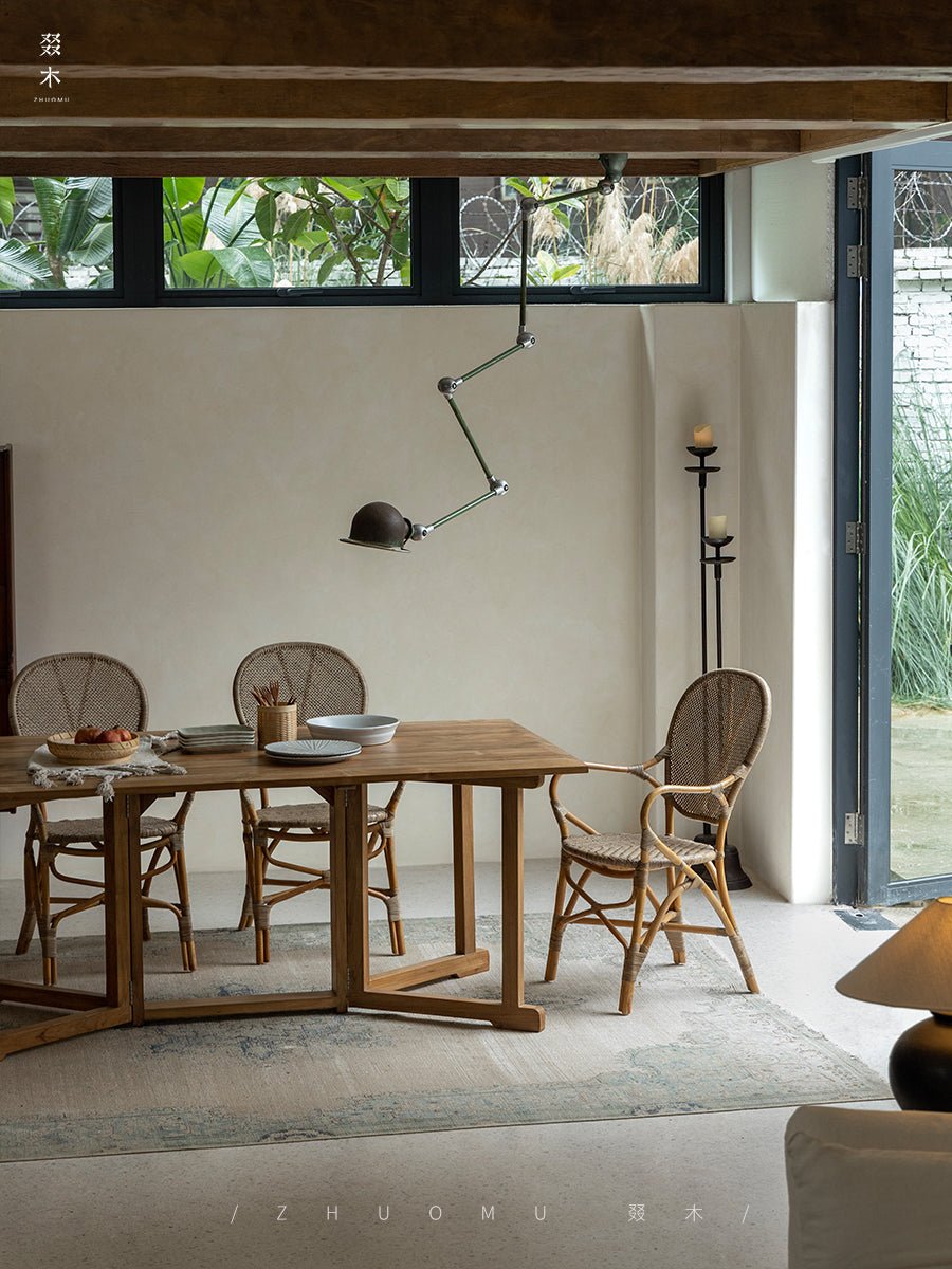 Outdoor Frame Folding Table - ZM Home