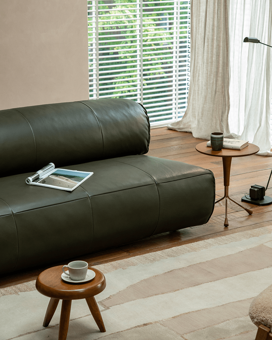 Wave Nappa Leather Sofa - ZM Home