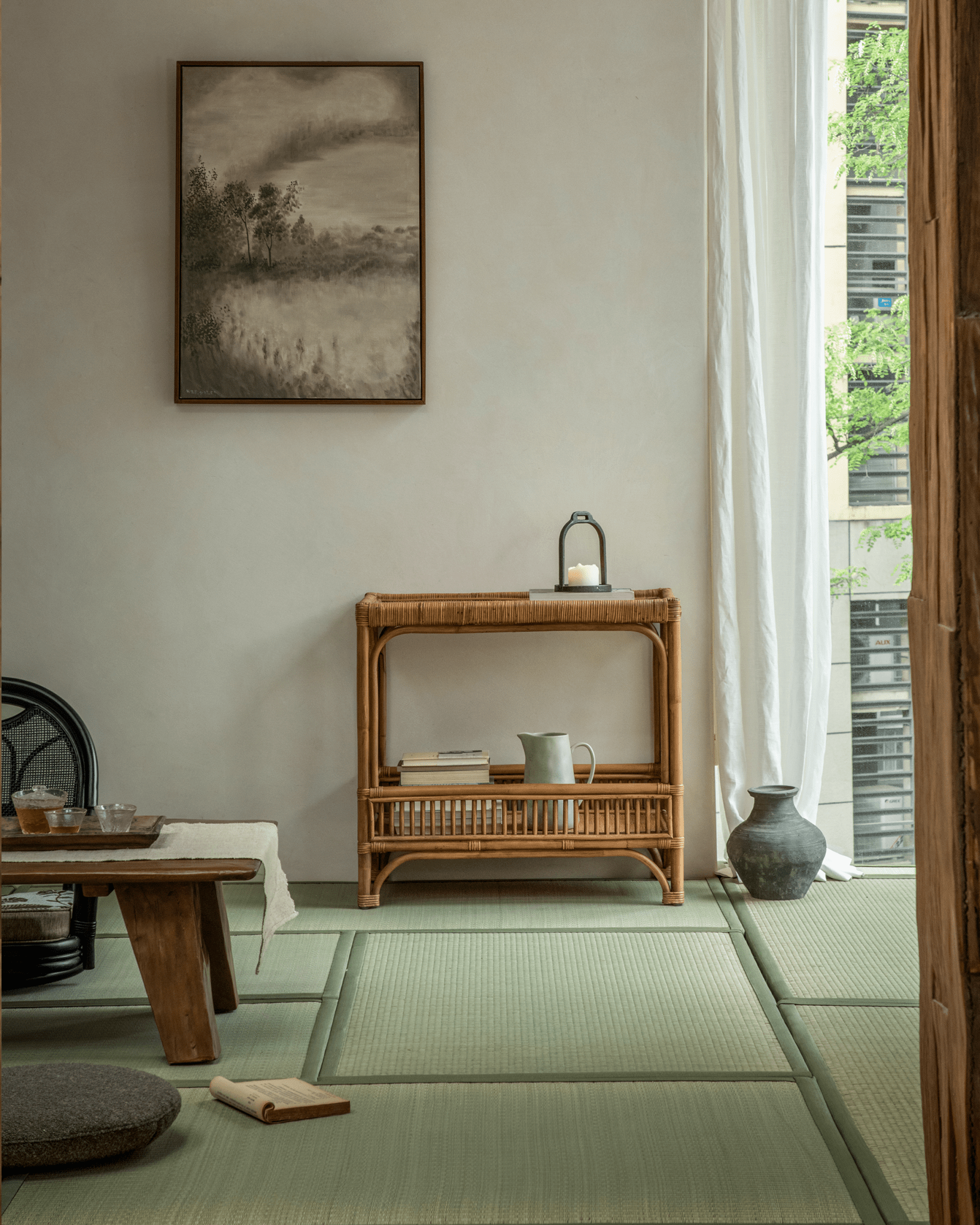 Kaeo Rattan End Table - ZM Home