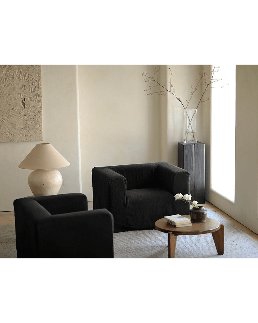 Lea Slipcover Armchair - ZM Home