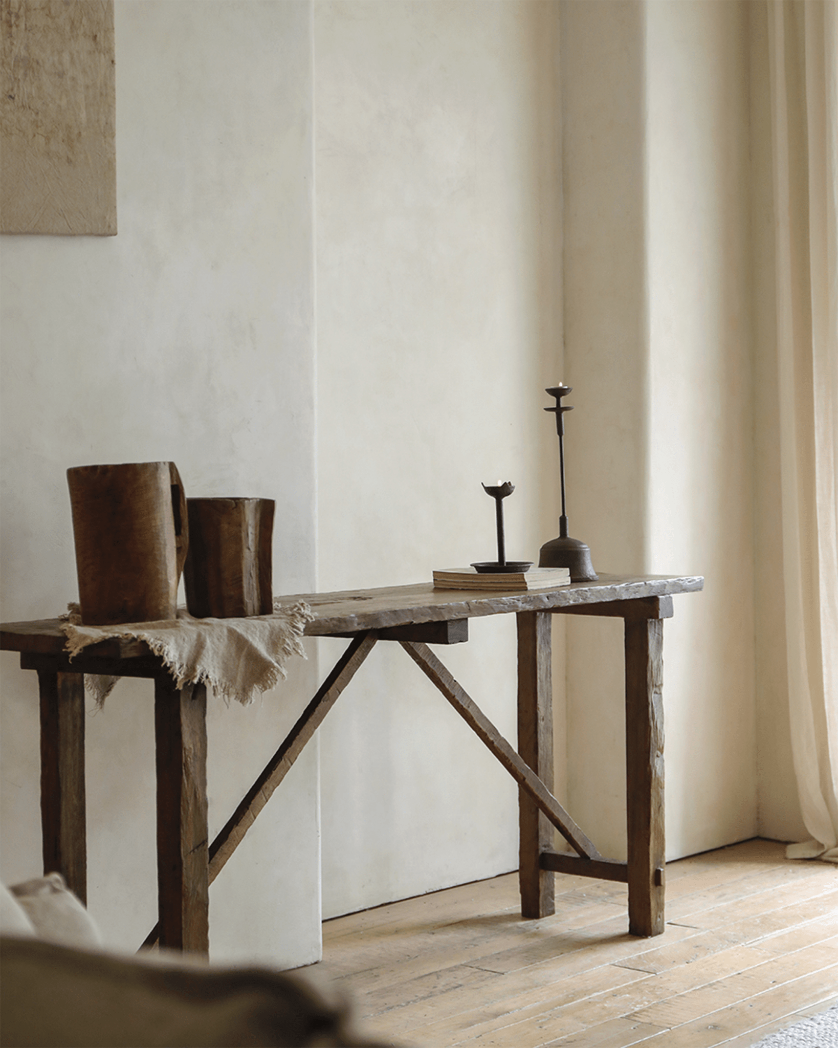 K - Shaped Console Table - ZM Home
