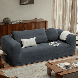 Domu Natural Slipcover Sofa - ZM Home