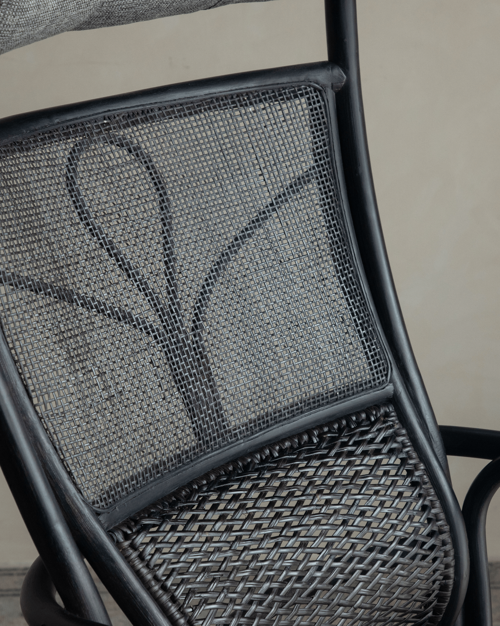 Gakusha Rattan Swivel Chair - ZM Home