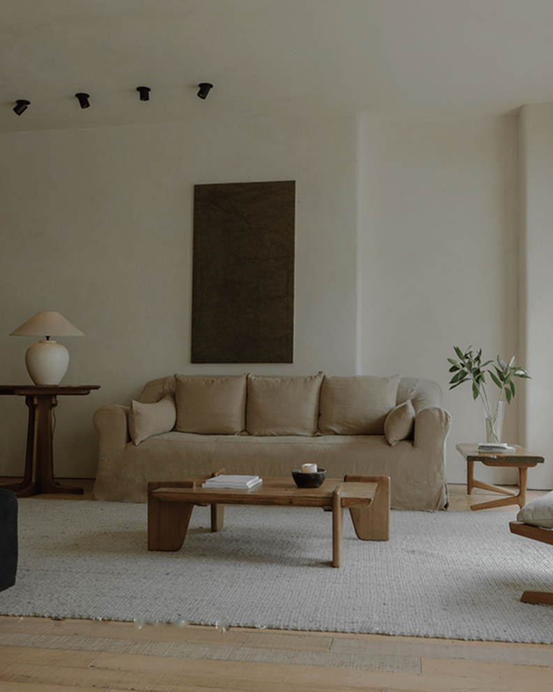 Russell Slipcovered Sofa - ZM Home