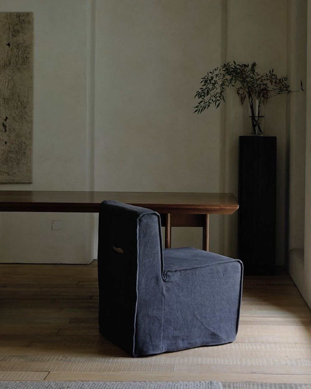 Castor Slipcover Sofa Chair - ZM Home