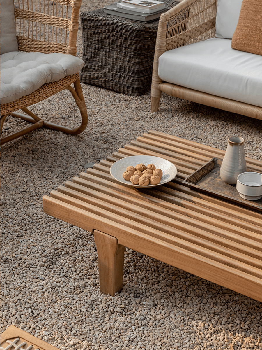 Outdoor Fence Coffee Table - ZM Home
