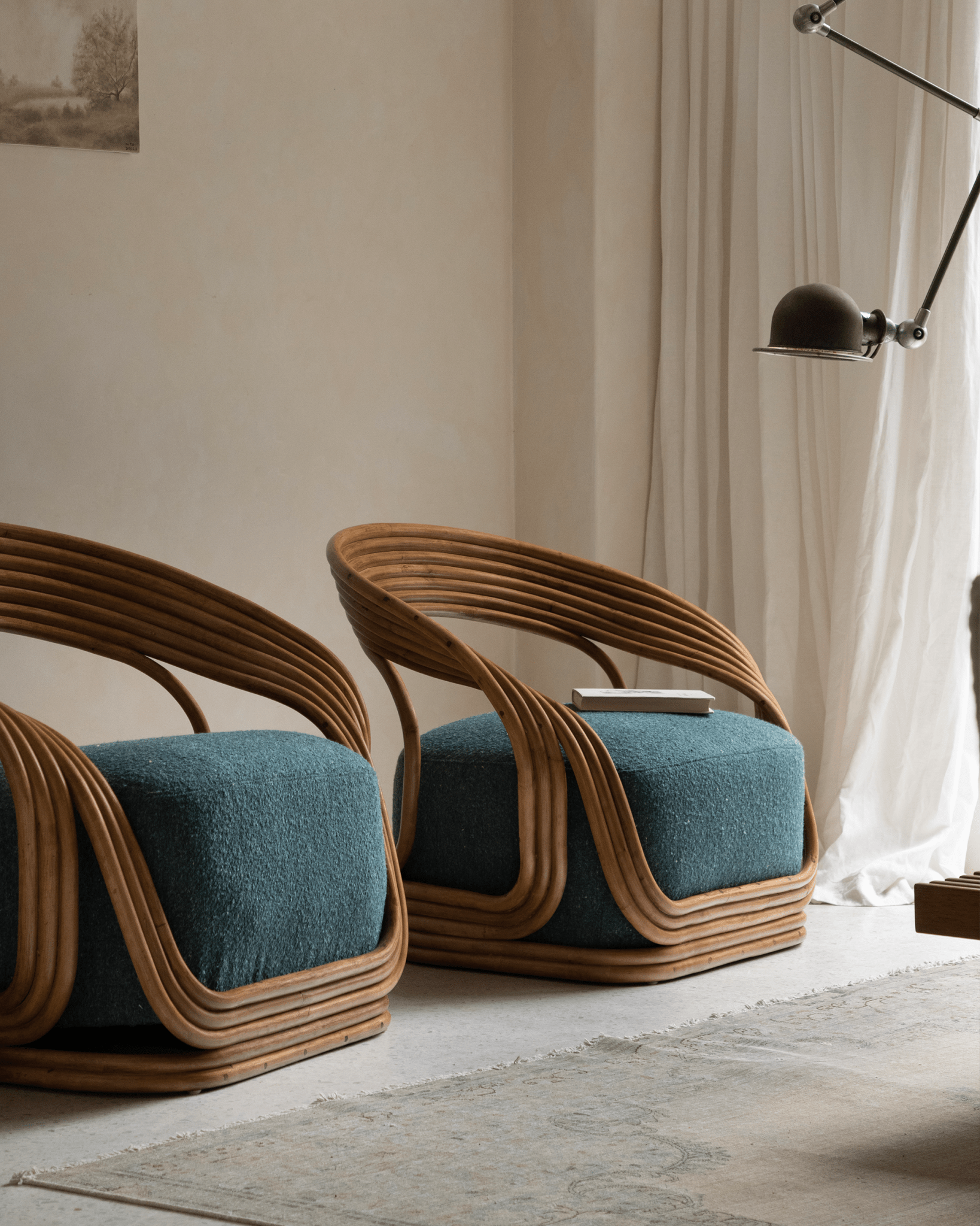 Undina Rattan Lounge Chair - ZM Home