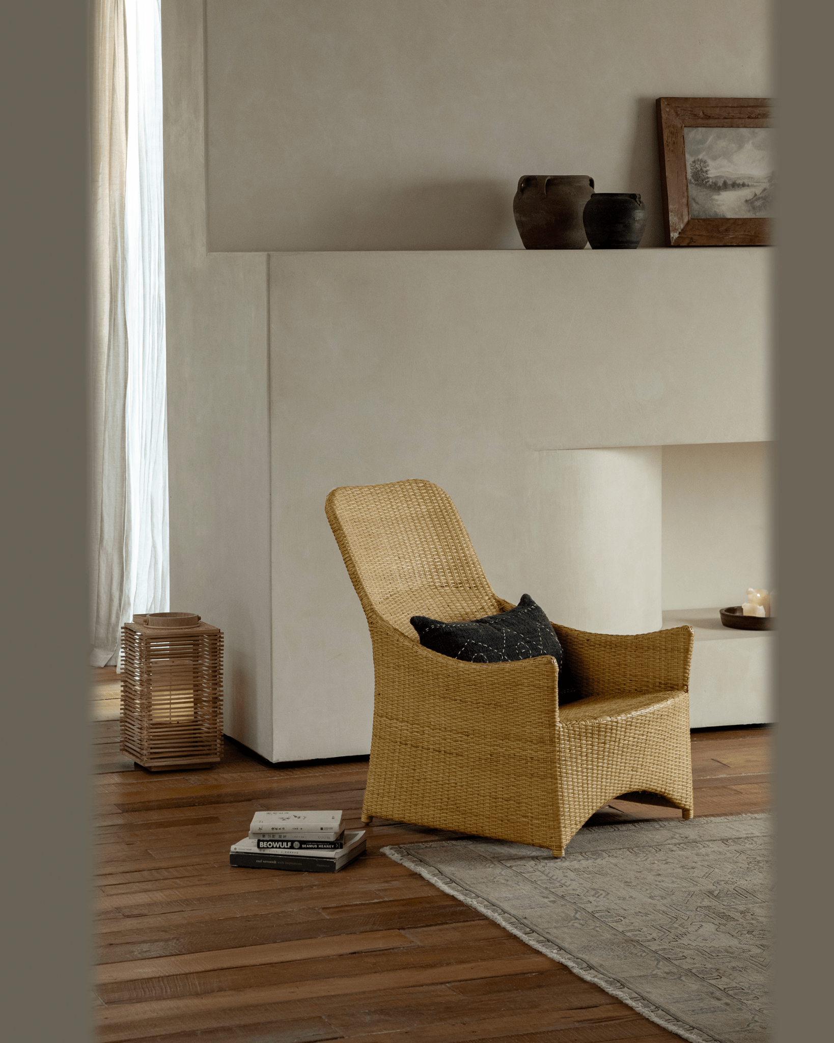Slide Rattan Lounge Chair - ZM Home