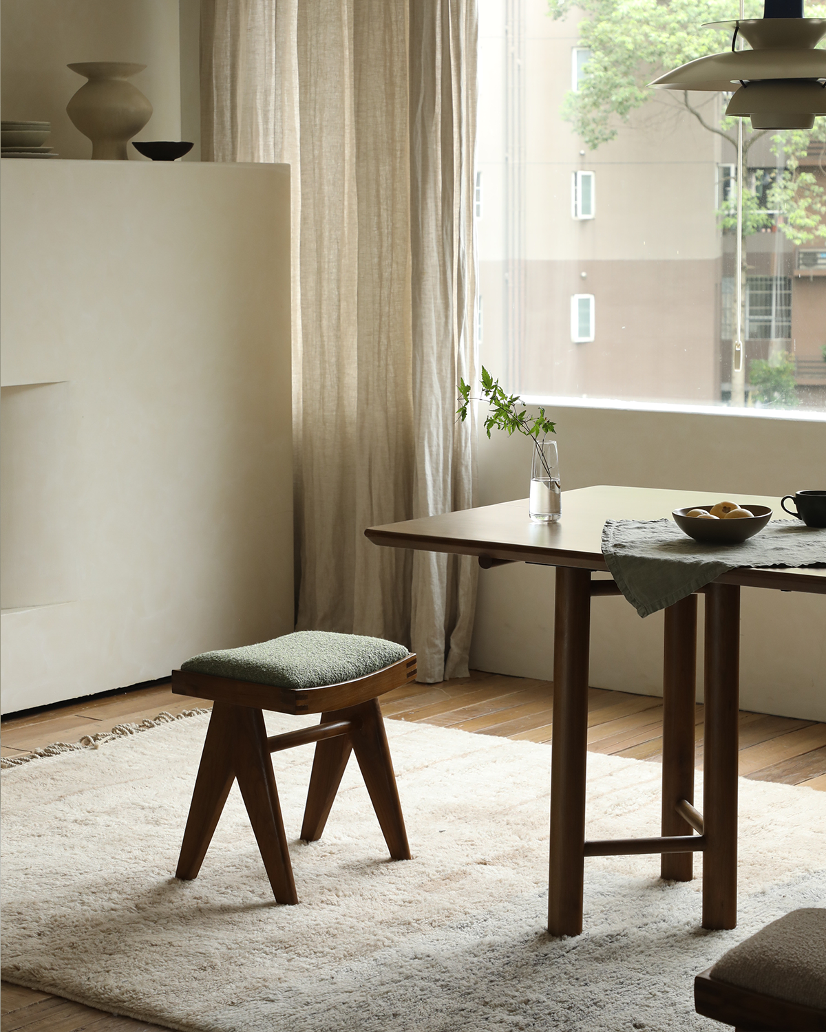 Chandigarh Easy Stool - ZM Home