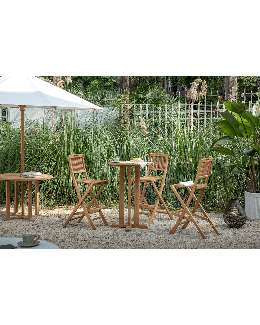 Outdoor Bar Chair and Table Set - ZM Home