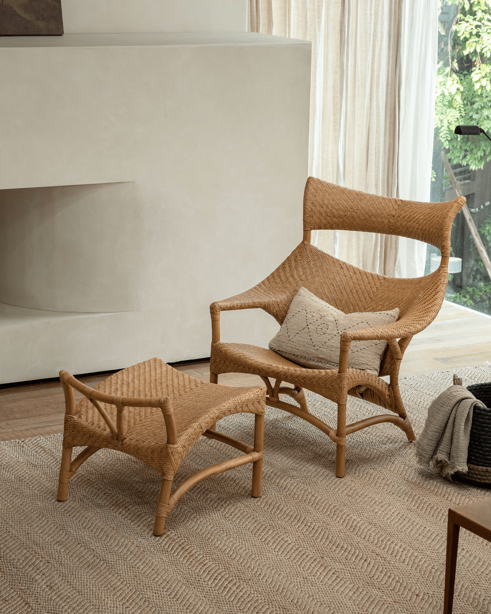 Batman Rattan Lounge Chair - ZM Home