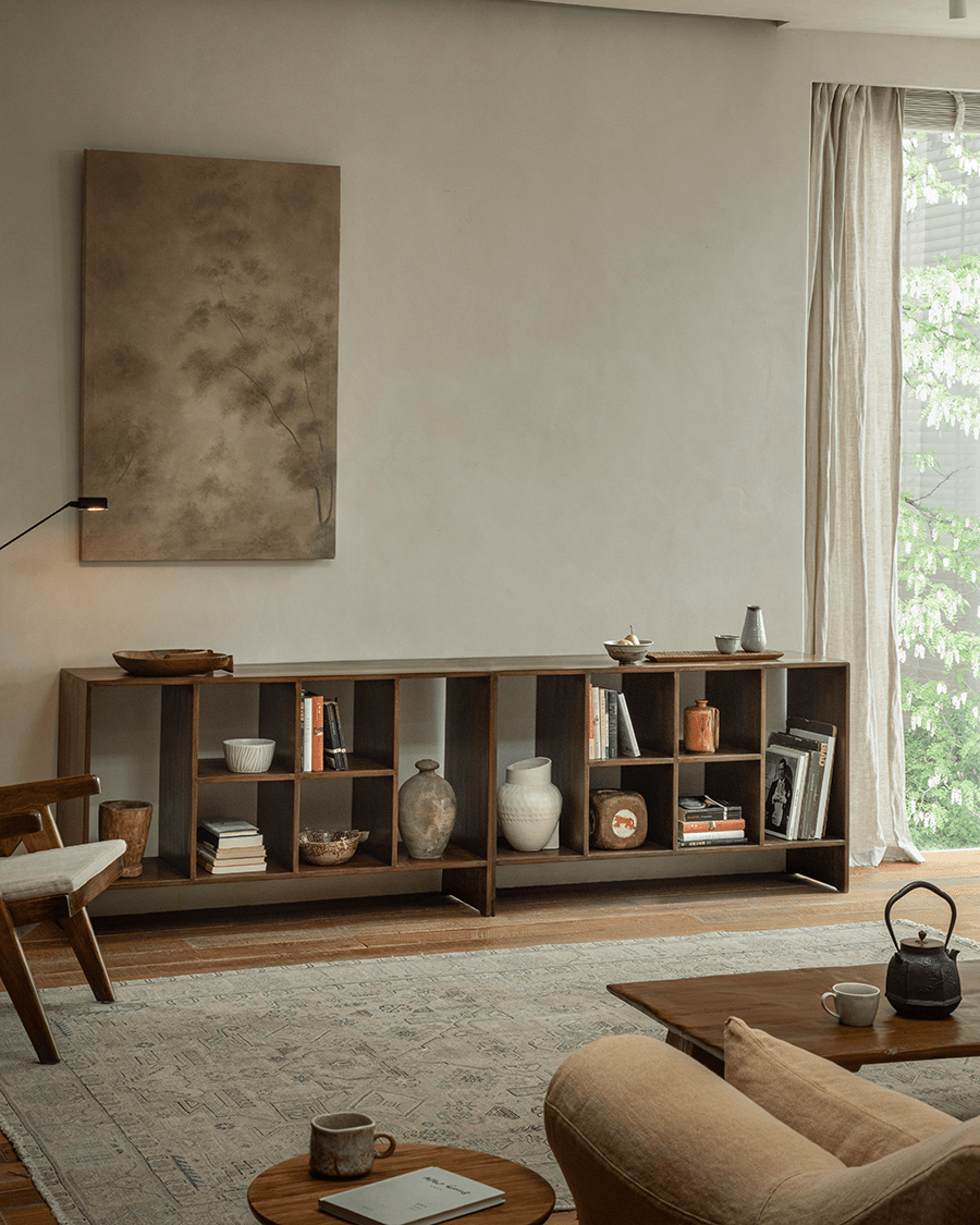 Klotski Wood File Cabinet - ZM Home