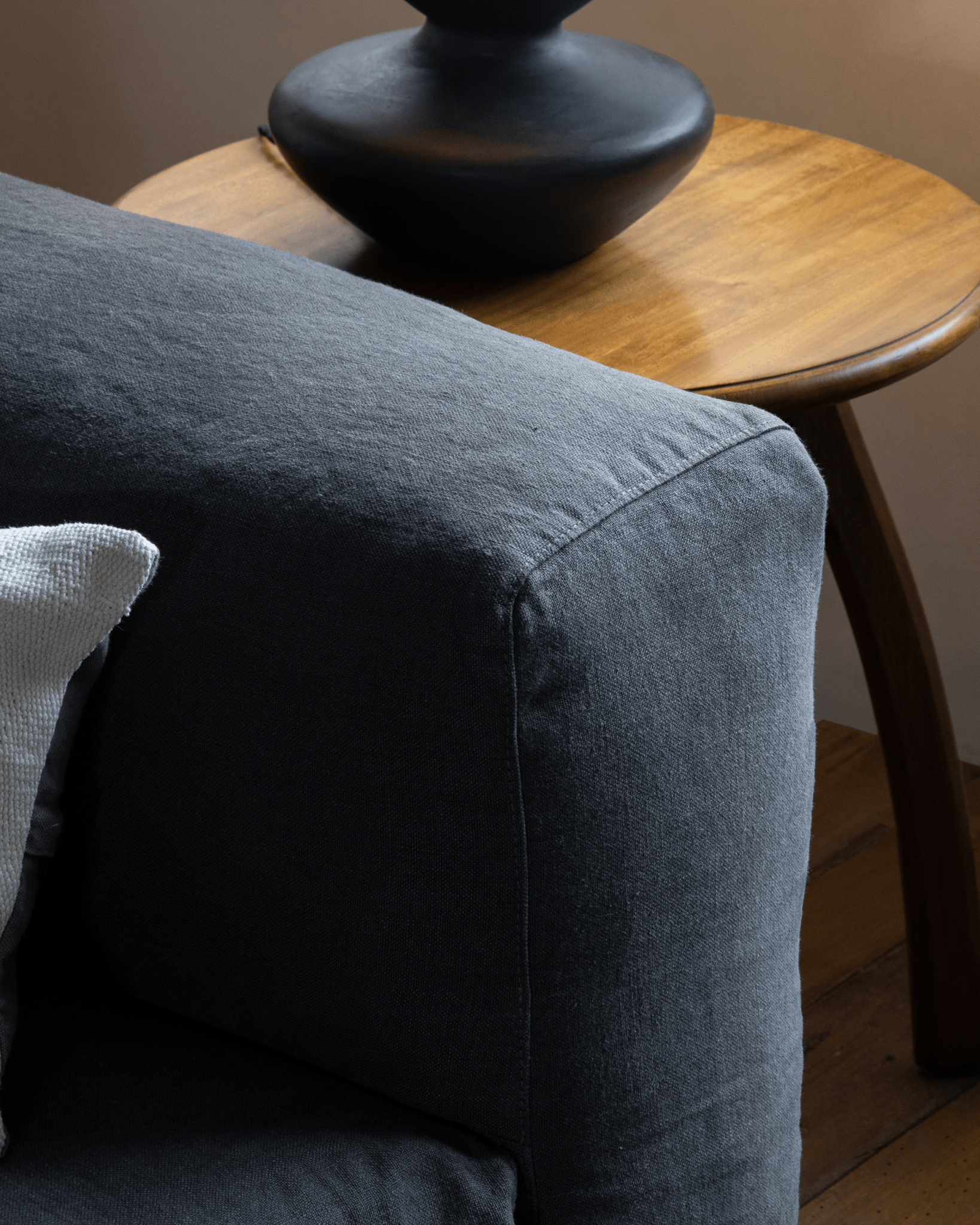 Domu Natural Slipcover Sofa - ZM Home
