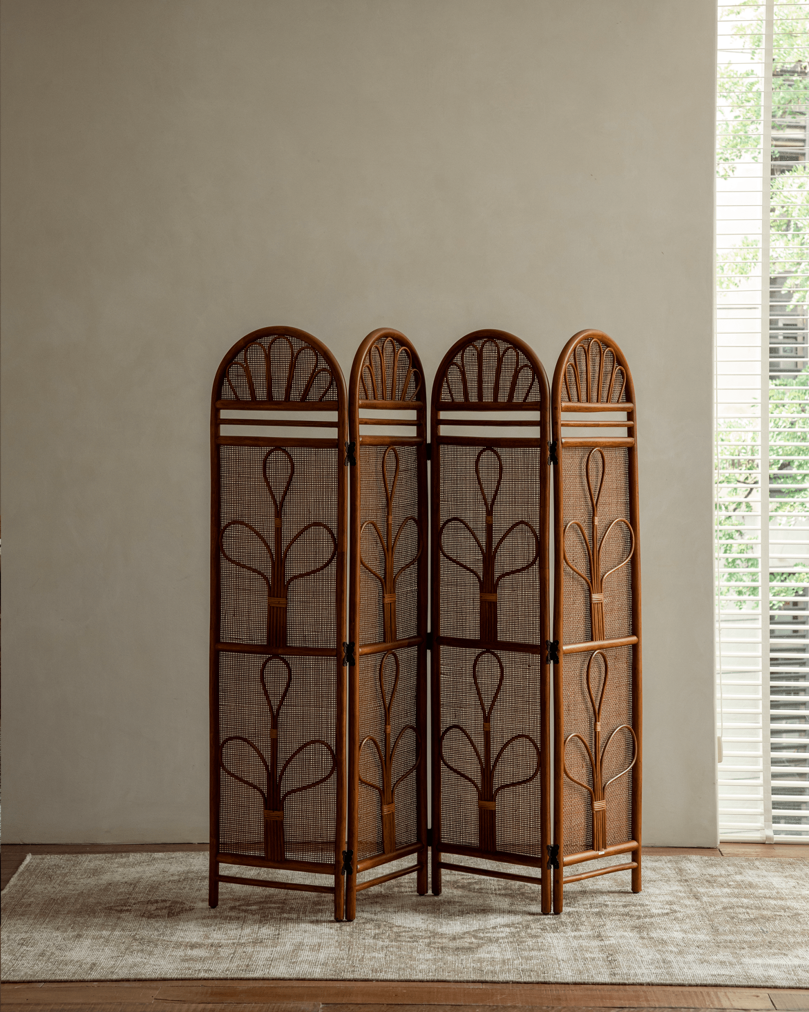 GeTan Rattan Room Divider - ZM Home
