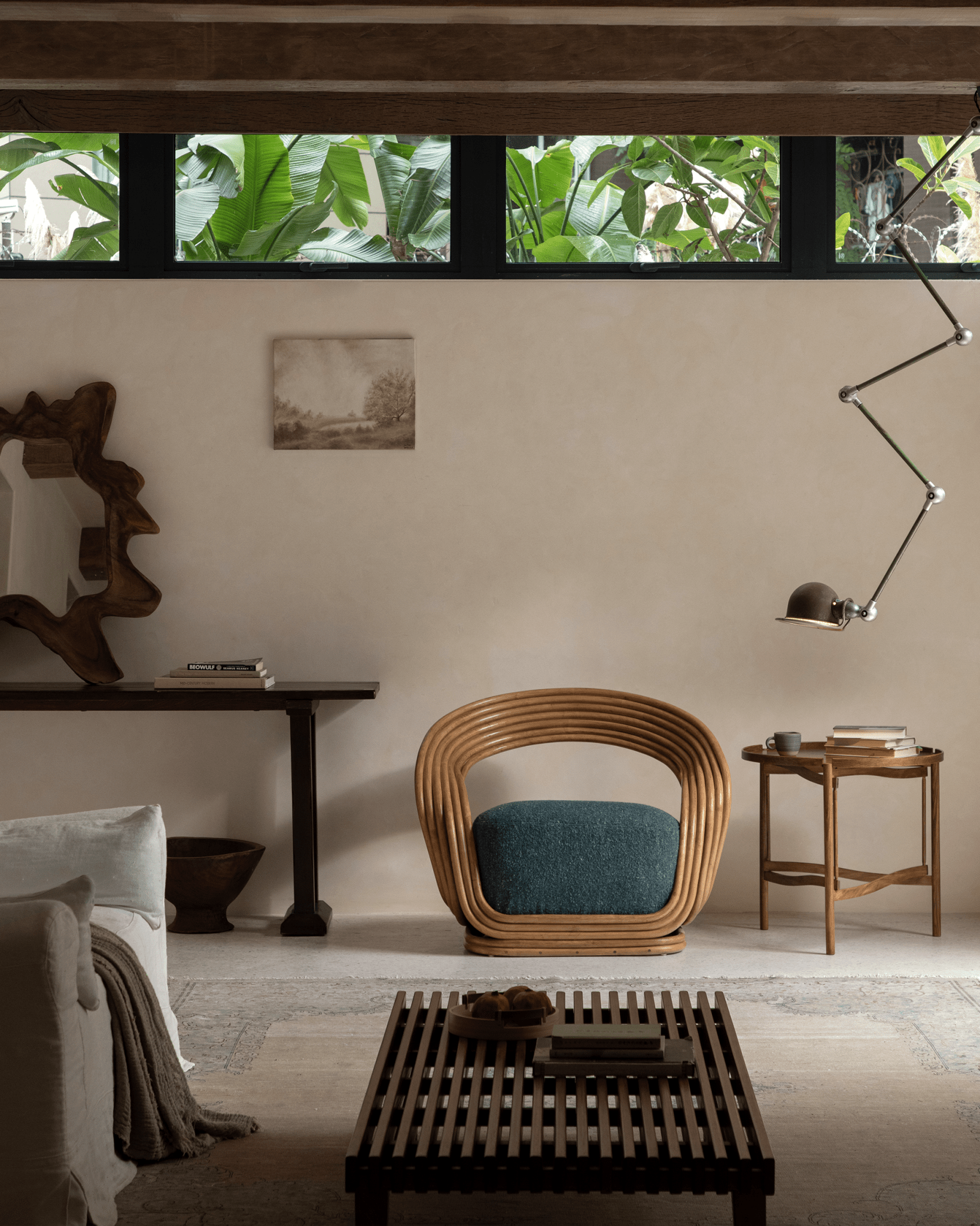 Undina Rattan Lounge Chair - ZM Home