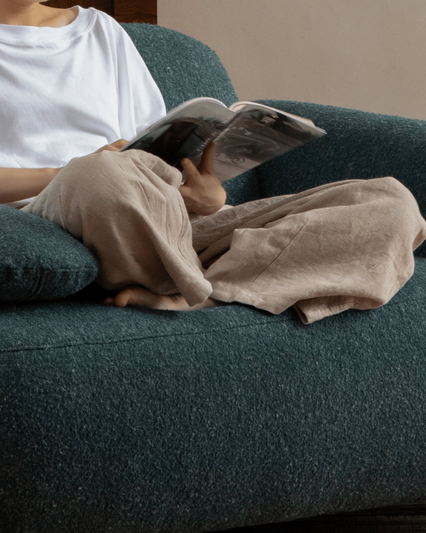 Gestein Bouclé Armchair - ZM Home